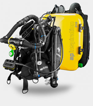 Recycleur AP Diving CCR à Rangiroa